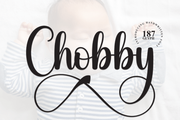 Chobby: A Fun Handwritten Font for Fresh Brand Identity Projects