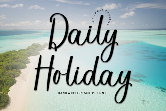 Daily Holiday: A Festive Typeface for Joyful Brand Identity
