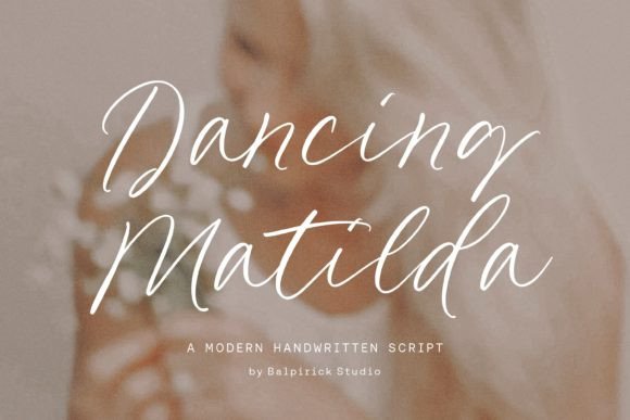 Dancing Matilda: The Modern Script Font for Polished Web Design