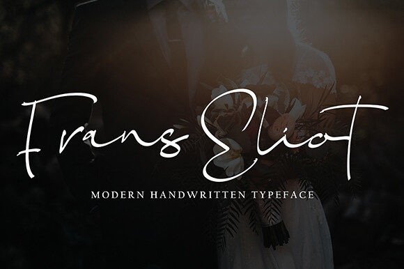 Frans Eliot: The Premium Script Font for Scroll-Stopping Campaigns