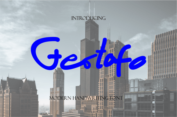 Gestafo: The Quirky Handwritten Font for Bold Campaigns