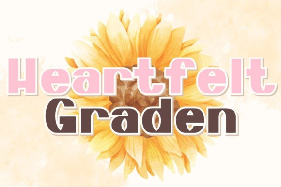 Heartfelt Graden: The Script Font for Authentic Business Branding