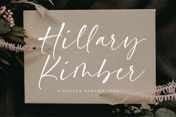 Hillary Kimber: The Modern Handwritten Font for Handmade Brands