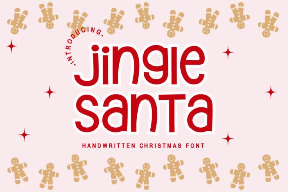 Jingle Santa: The Perfect Christmas Font for Handmade Creators