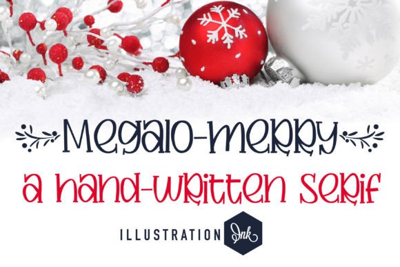 Megalo Merry: The Perfect Handwritten Typeface for Seasonal Campaigns