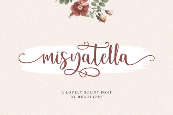 Misyatella: The Romantic Typeface for Handmade Creations