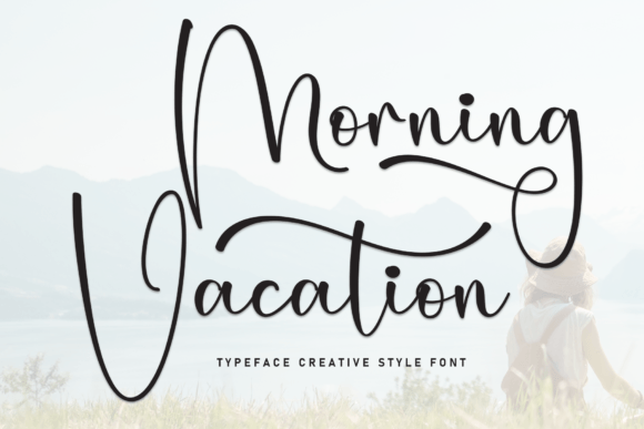 Morning Vacation: The Handwritten Typeface That Elevates Small Business Branding