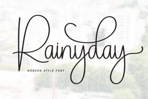 Rainyday: The Handwritten Typeface for Modern Web Design