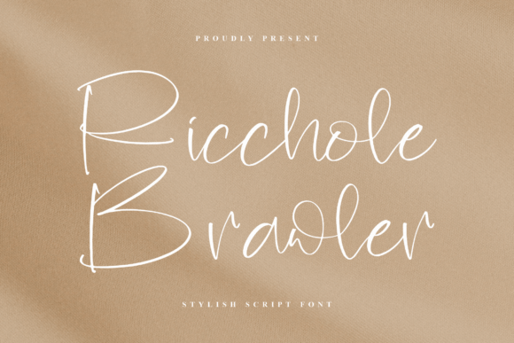 Ricchole Brawler: A Stylish Script Font for Modern Branding