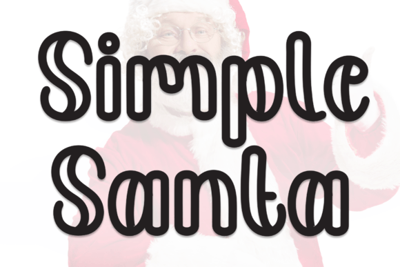 Simple Santa: The Perfect Handwritten Font for Your Craft Shop