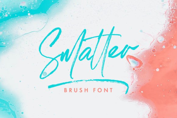 Smatter: The Hand-Crafted Script Font for Editorial Design