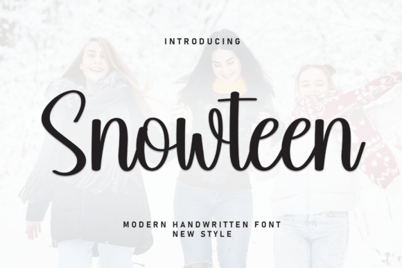 Snowteen: The Perfect Handwritten Font for Your Craft Business