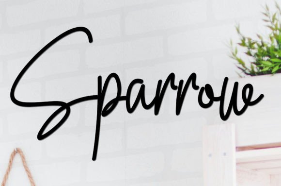 Sparrow: The Handwritten Font That Elevates Small Business Branding