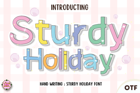 Sturdy Holiday: The Perfect Display Typeface for Seasonal Creations