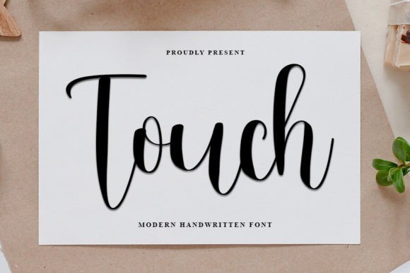 Touch Typeface: A Festive Script Amp for Holiday Campaigns