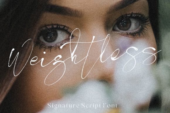 Weightless Typeface: Elevate Your Brand Identity with Elegant Typography