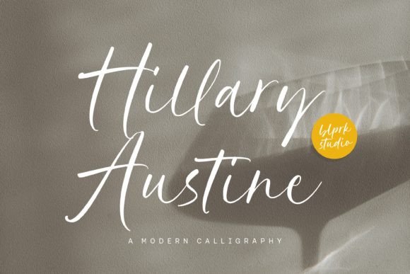 Why Hillary Austine Is the Perfect Script Font for Modern Web Design