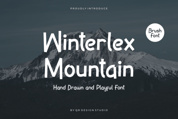 Winterlex Mountain: A Handwritten Typeface for Editorial Design